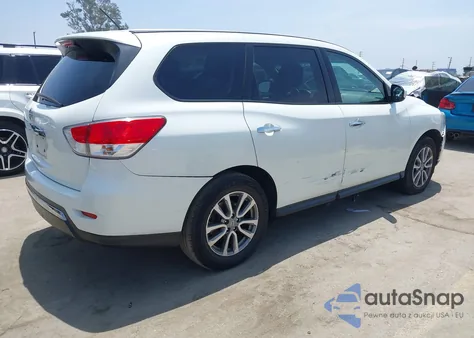2015 Nissan Pathfinder S z USA, uszkodzony, nr VIN 5N1AR2MN3FC610974